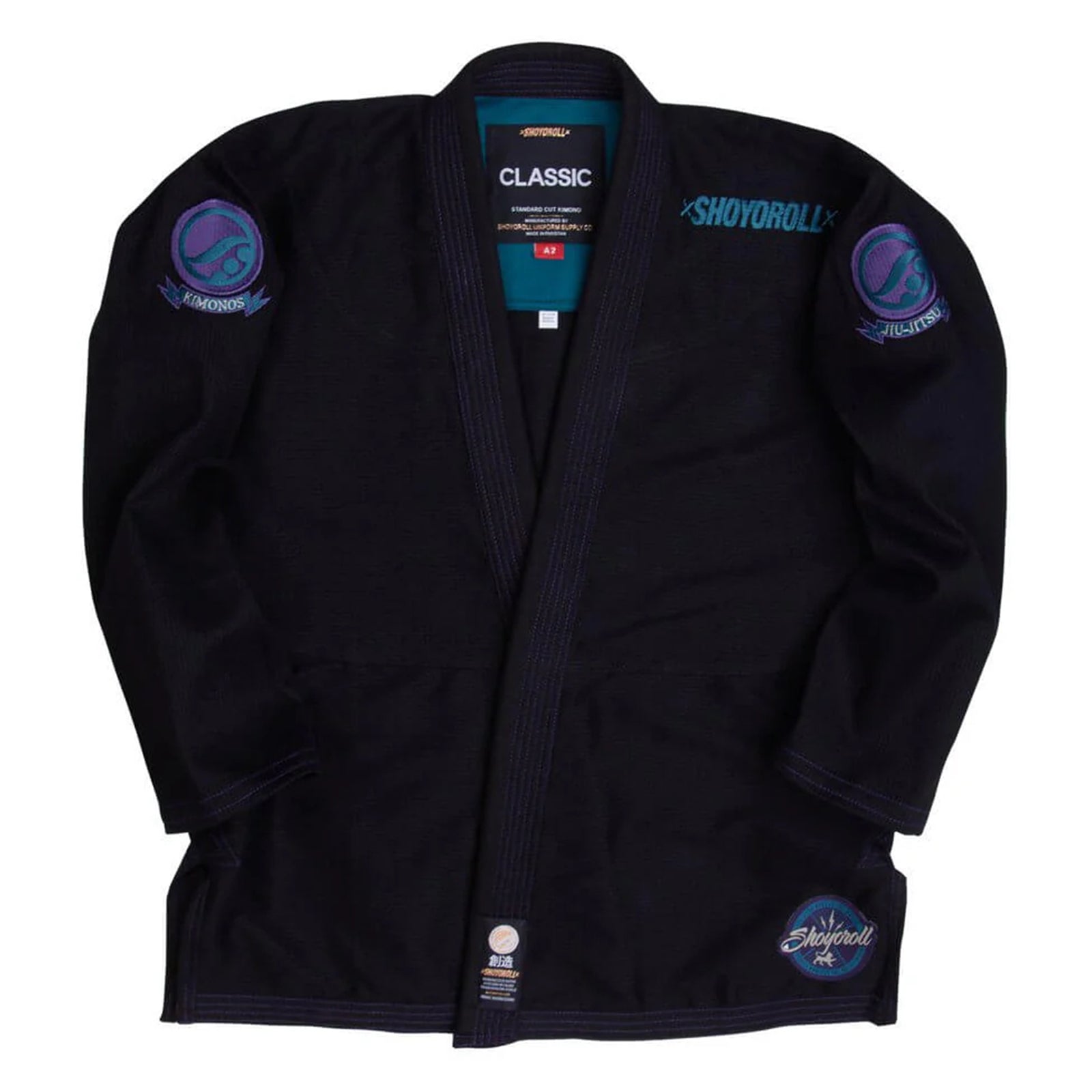 Shoyoroll Comp Standard XV Q4 BJJ kimono Jiu Jitsu Uniform - A0 / Black