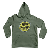 Shoyoroll Legacy Hoodie - Olive Green Fleece Hoodie 300 GSM Premium BJJ Apparel
