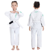Kids Youth Jiu Jitsu Gi Training Uniform with Belt