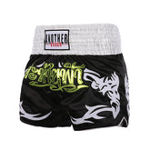 ANOTHER BOXER Thai Script Embroidered Kickboxing Shorts