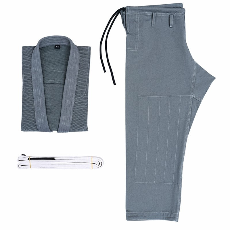 Grappling Kimono Set With White Belt – Pearl Weave Edition