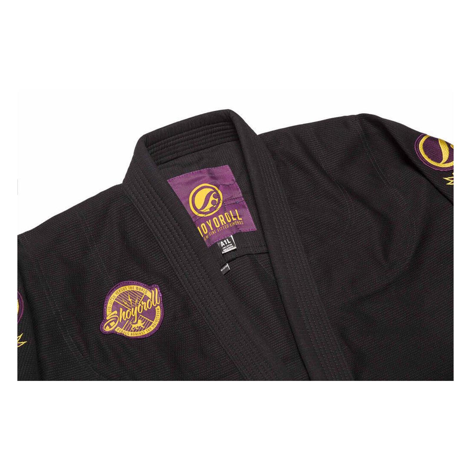 Kids BJJ Gi Shoyoroll Batch 83 Mamba Competitor BJJ Uniform 450 GSM