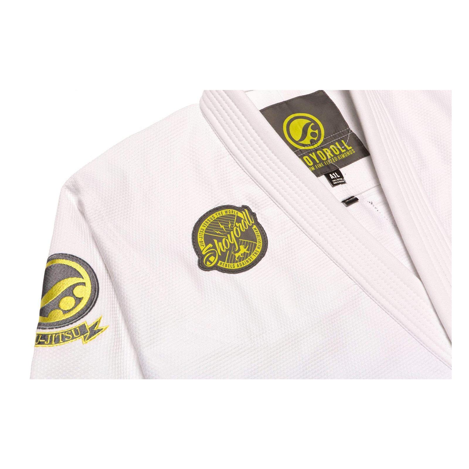 BJJ Gi Shoyoroll Cut Batch 75 SIX BJJ Uniform 450 GSM Jiu-Jitsu Uniform