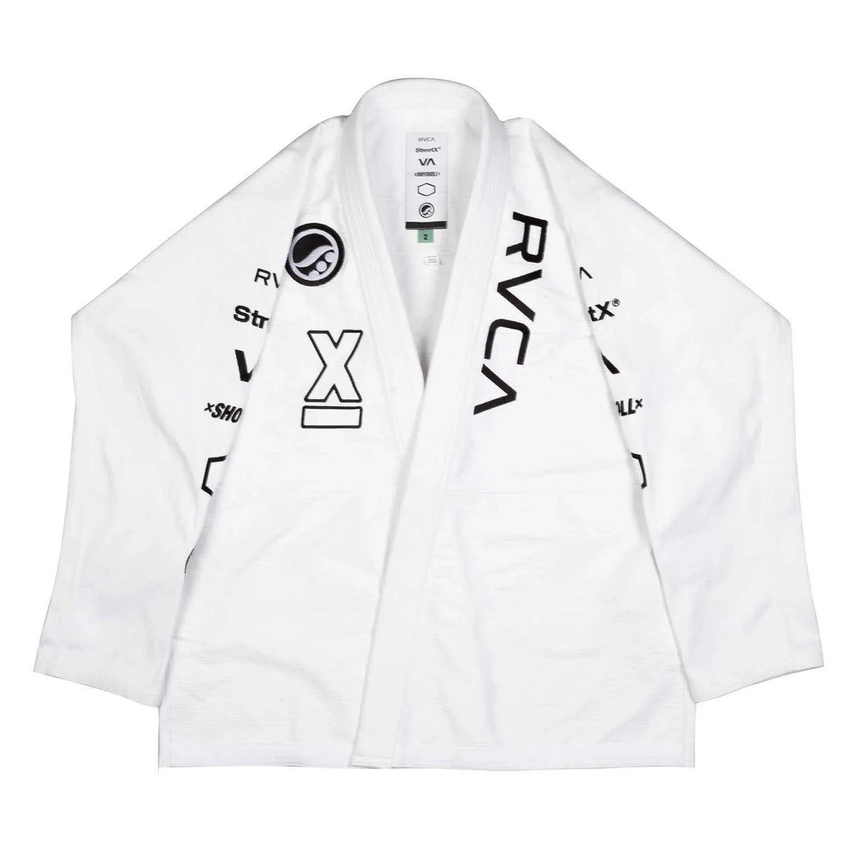 BJJ Gi Shoyoroll Cut RVCA x StreetX BJJ kimono Uniform 450 GSM