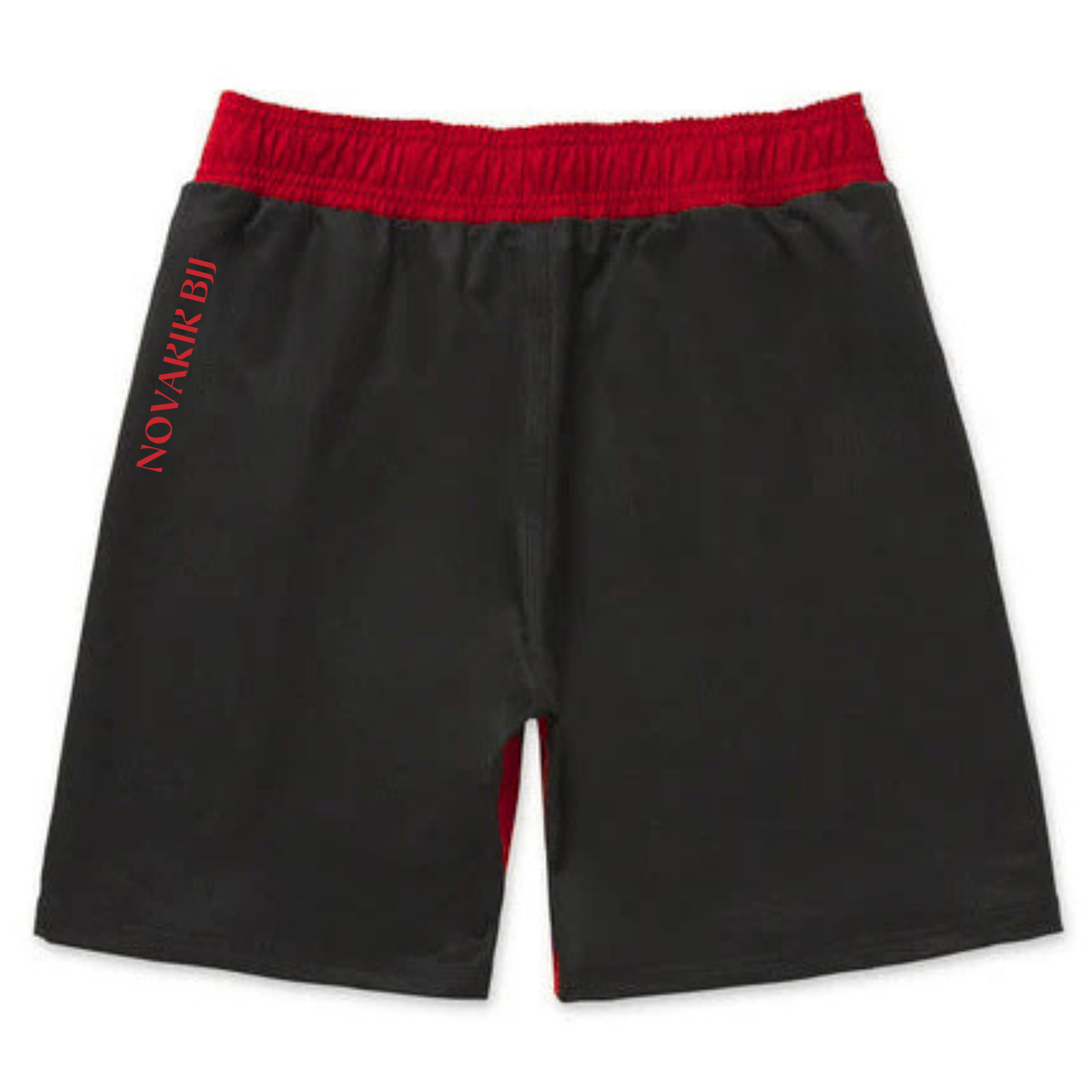 BJJ NoGI NovaReign MMA Training Fitted Shorts Red Nova