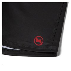 BJJ NoGI NovaReign MMA Training Fitted Shorts Red Nova