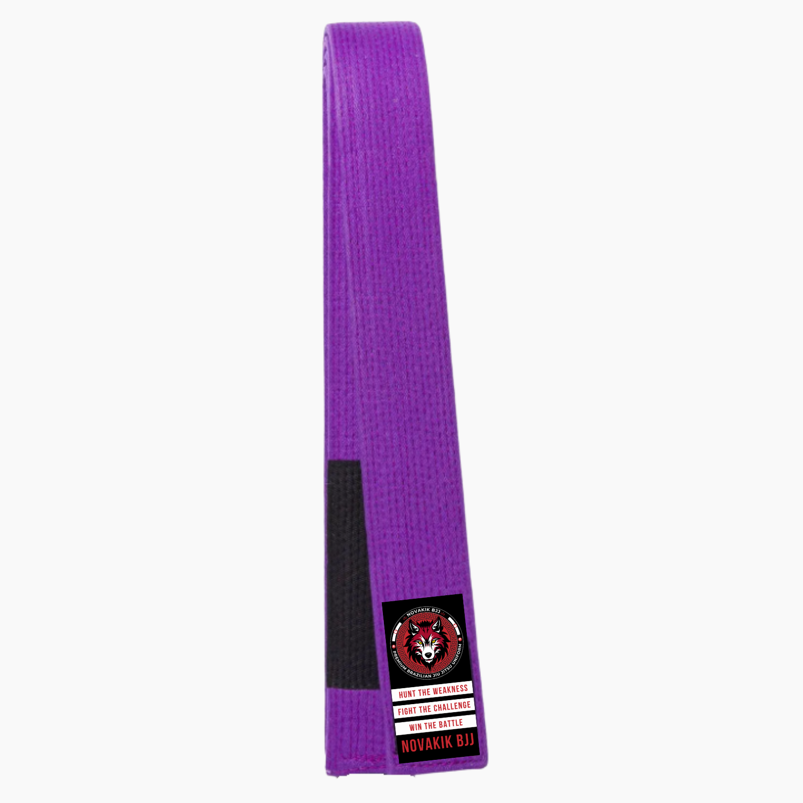 Premium Quality Novakik BJJ Alpha Series BJJ Belt – Pearl Weave Jiu Jitsu BJJ Belts