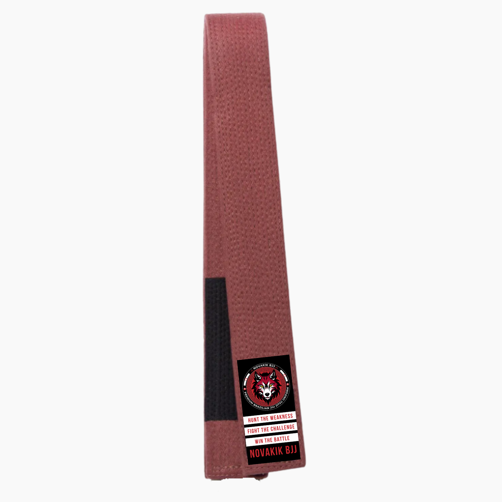Premium Quality Novakik BJJ Alpha Series BJJ Belt – Pearl Weave Jiu Jitsu BJJ Belts