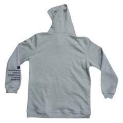 Shoyoroll Batch # 31 UND BJJ Hoodie - Gray Fleece 300 GSM Premium BJJ Apparel