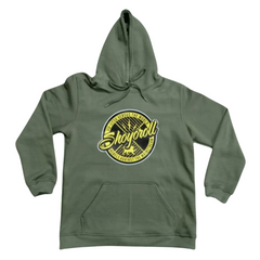 Shoyoroll Legacy Hoodie - Olive Green Fleece Hoodie 300 GSM Premium BJJ Apparel