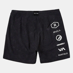 Shoyoroll RVCA Ruotolo 17" Technical Training Shorts Black