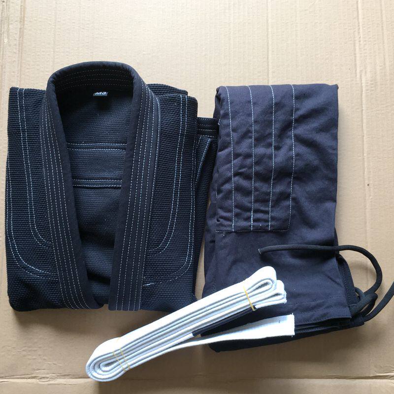 Pearl Weave BJJ Gi Set with White Belt