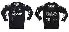 VSZAP Long Sleeve Rash Guard Compression Shirt