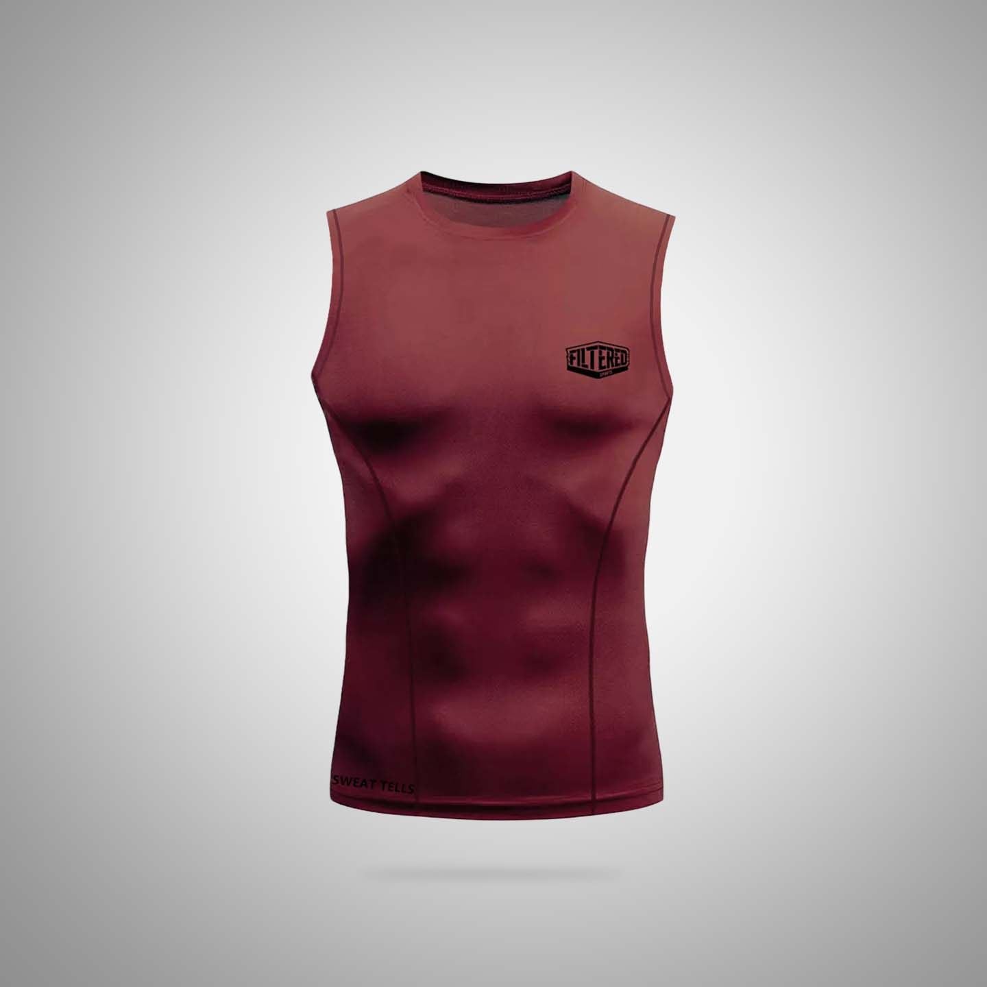 FILTERED Sweat Tells Athletic Compression Wear