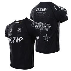 VSZAP Short Sleeve Rash Guard Compression Shirt