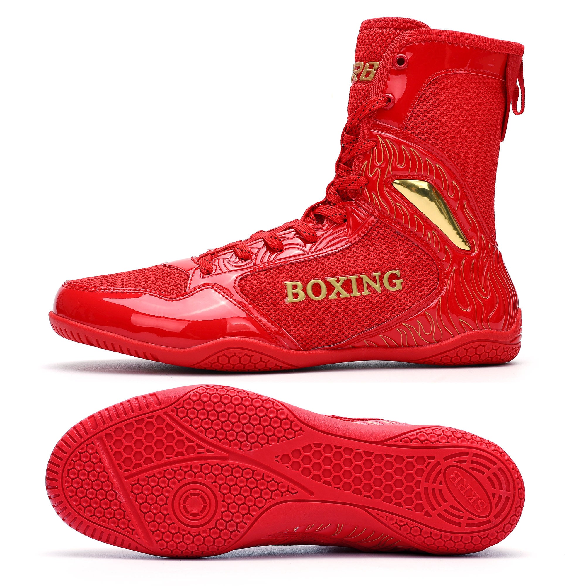 Boxing Shoes High-Top Training Boots