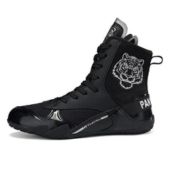 Tiger High-Top Boxing Shoes