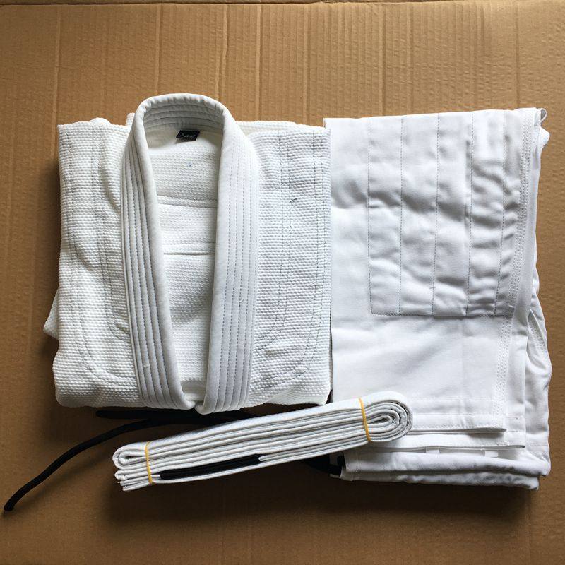 Pearl Weave BJJ Gi Set with White Belt