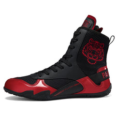 Tiger High-Top Boxing Shoes