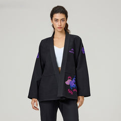 Women's BJJ Gi Set – Floral Embroidered Edition