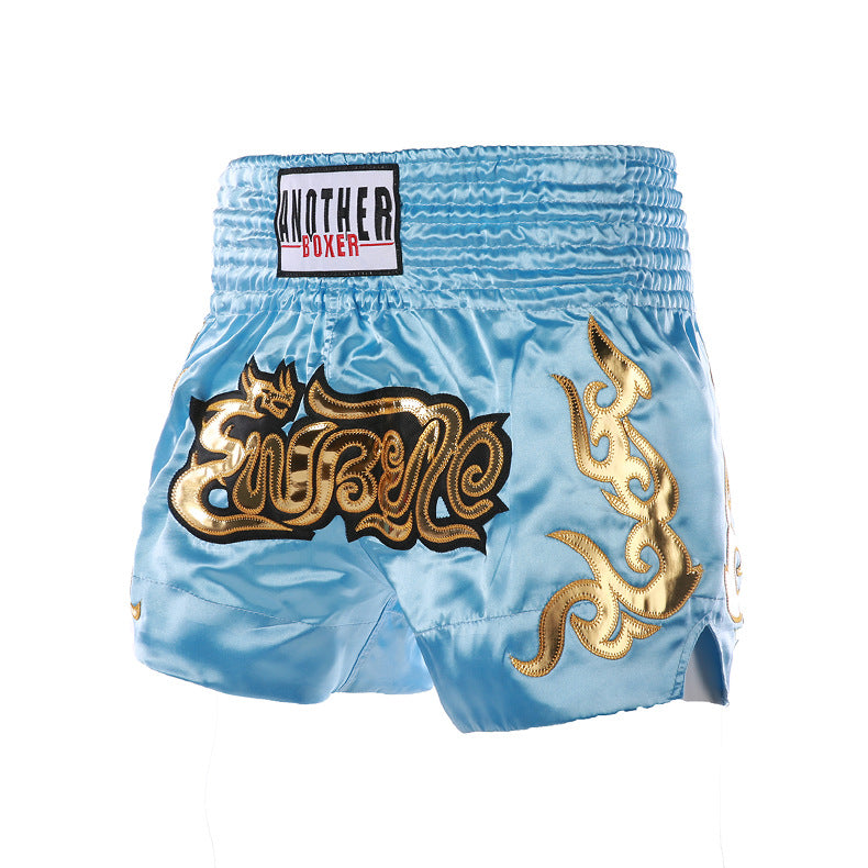 ANOTHER BOXER Golden Flame Muay Thai Shorts