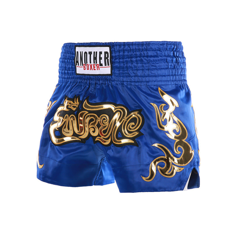 ANOTHER BOXER Golden Flame Muay Thai Shorts
