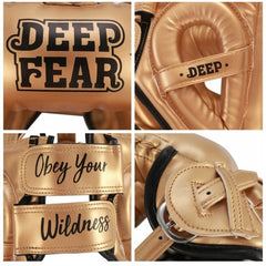 Deep Fear Boxing Headgear with Nose Bar