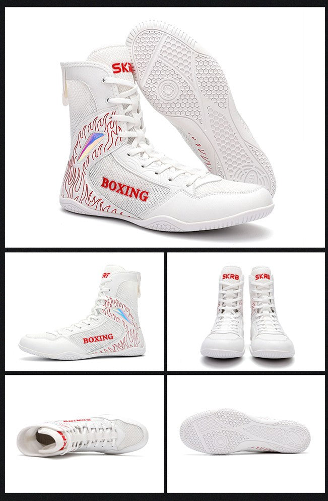 Boxing Shoes High-Top Training Boots