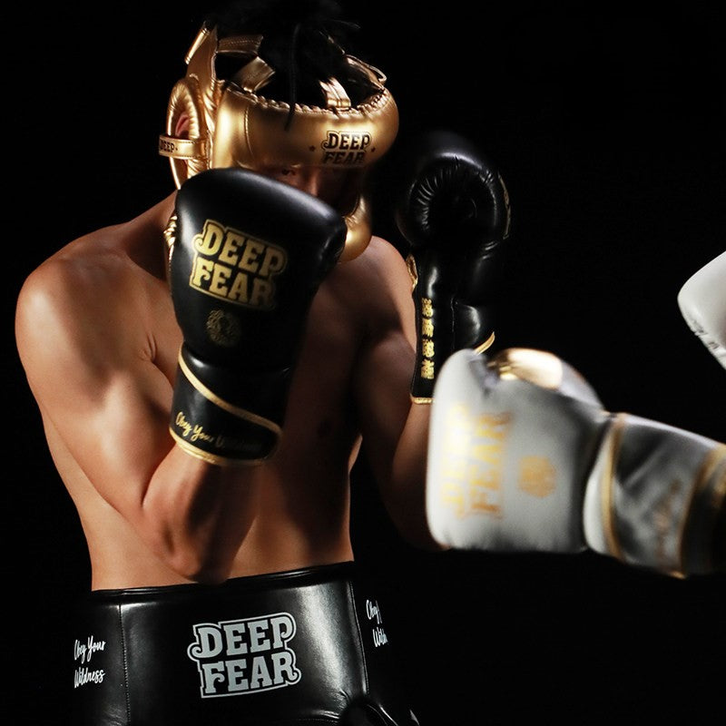 Deep Fear Boxing Headgear with Nose Bar