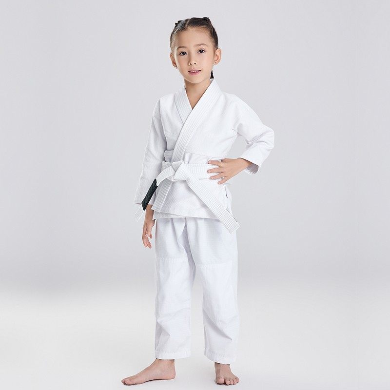 Kids Jiu Jitsu Gi Uniform Set with Belt