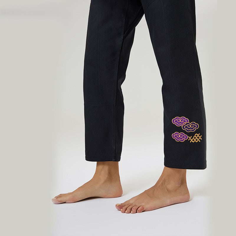 Women's BJJ Gi Set – Floral Embroidered Edition