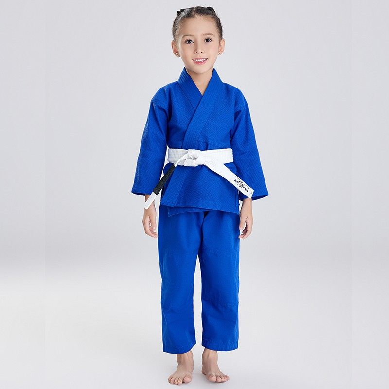 Kids Jiu Jitsu Gi Uniform Set with Belt