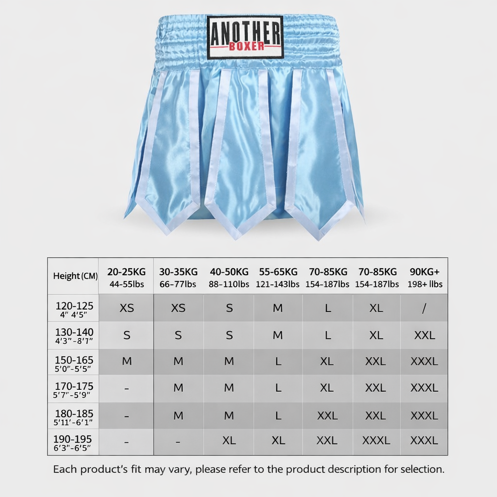 ANOTHER BOXER Gladiator Cut Muay Thai Shorts