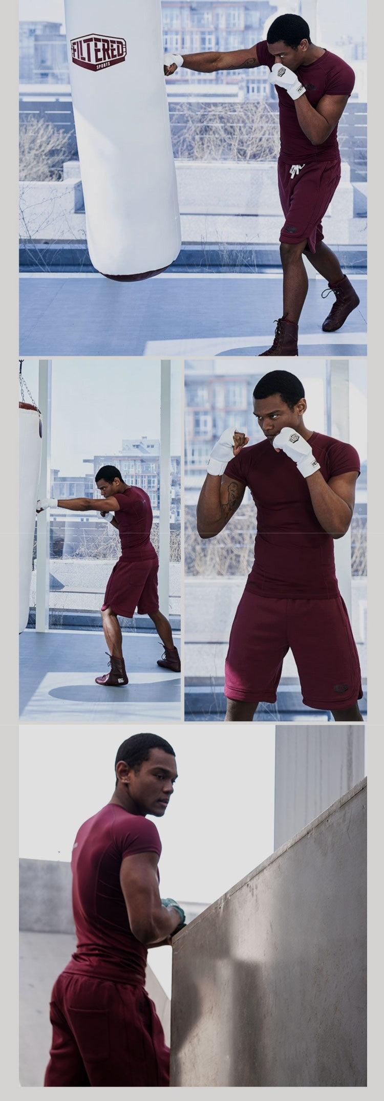 FILTERED Sweat Tells Athletic Compression Wear